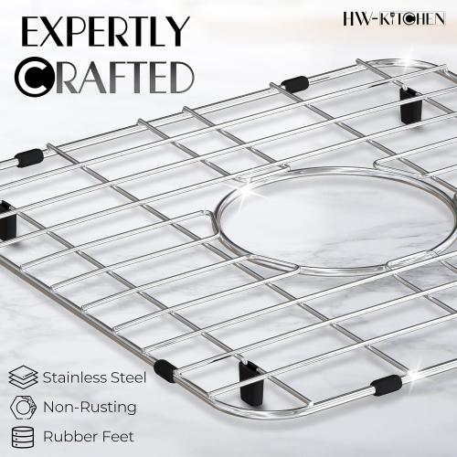28 x 15 Sink Protector - Stainless Steel Rack - Drying Rack - Kitchen Sink Protector - Farm Sink Rack