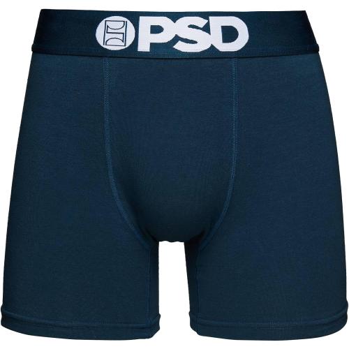 Size Small PSD Underwear Mens Boxer Briefs - Solid Basics, Mid Length Pack & Singles, Soft & Breathable Boxer Briefs for Men