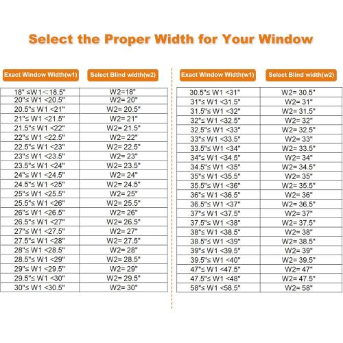 Persilux No Tools No Drill Light Filtering Cellular Shades for Windows Cordless Top Down Bottom Up Honeycomb Blinds,Easy to Install Cellular Blinds for Indoor Windows, White, 31 W x 64 H