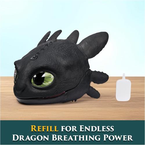 Dreamworks Dragons How To Train Your Dragon, Electronic Blast & Roar Toothless Mask, Kids Dress Up & Pretend Play Costumes for Boys & Girls Ages 4 & Up