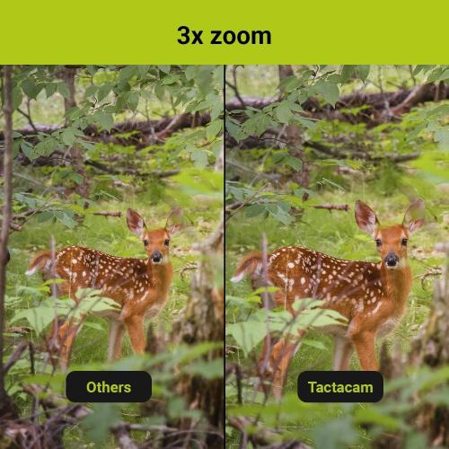 TACTACAM Solo WiFi Hunting Action Camera - Hunter Package - Includes Bow Stabilizer, Gun Mount and Under Scope Rail Mount