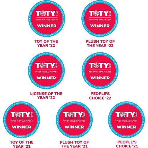 Squishmallows Original 12-Inch Luanne Grey Opossum with Carrot Hat - Official Jazwares Plush