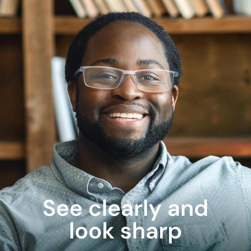 Gaoye 2.0 Executive Style Reading Glasses Men - Durable Readers with Blue Light Filtering- Comfortable Fit with TR90 Frames