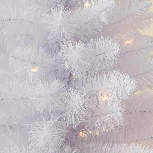 Pre-Lit Artificial Christmas Tree 3Ft, Battery Operated Desktop Xmas Tree with 50 LED 160 Branch Tips Mini Christmas Tree Decoration Indoor Outdoor