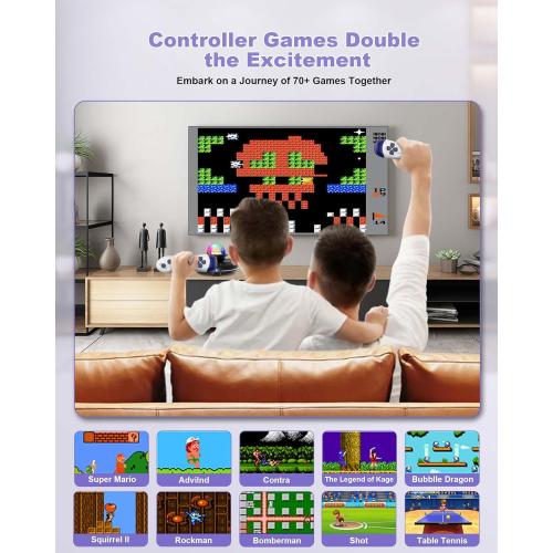 Flannel Dance Mat for TV with Camera, Non-Slip Exercise Dance Pad with Yoga Mode for Kids & Adults, Family-Friendly Electronic Game Mat Toy Gifts for Girls & Boys (Purple)