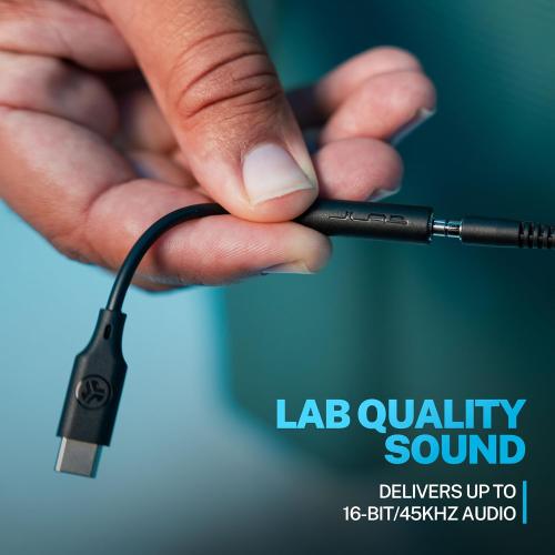 JLab USB Type C to 3.5mm AUX Adapter Headphone Jack Adaptor Dongle