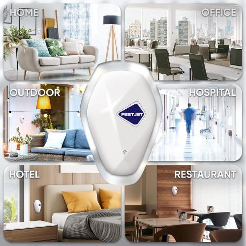 New 2024 Ultrasonic Pest Repeller Plug in - 2 Pack – Outdoor/Indoor Electronic Pest Repellent - Get Rid of Rat Bat Mouse Squirrel Bug Bee Ant Spider Wasp Cockroach Fly Mosquito Rodent Termite Roach
