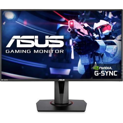 ASUS VG278QR 27” Gaming Monitor 165Hz Full HD (1920 x 1080) 0.5ms G-SYNC Eye Care DisplayPort HDMI DVI