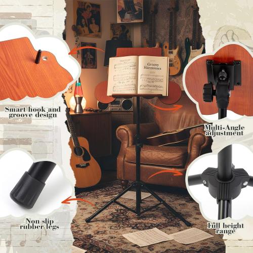 7-pad Electronic Drum Pad Stand, Adjustable Pad Stand with Height 23 to 47 Inches for 7-pad Roll-up Electronic Drum Set Gifts for Boys Girls