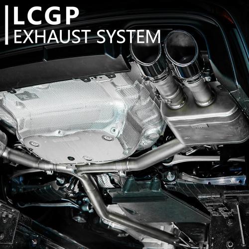 LCGP 2 Custom Mandrel Straight Exhaust Pipe, 40 Long, Made of High Quality Stainless Steel Fit 2 Inch Exhaust Pipe