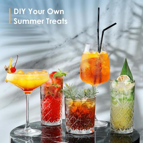 WIBIMEN Ice Cube Tray with Lid and Bin - Round Ice Trays for Freezer with Lid - Ice Cube Trays for Freezer with Ice Container (0.8-2PACK Blue)