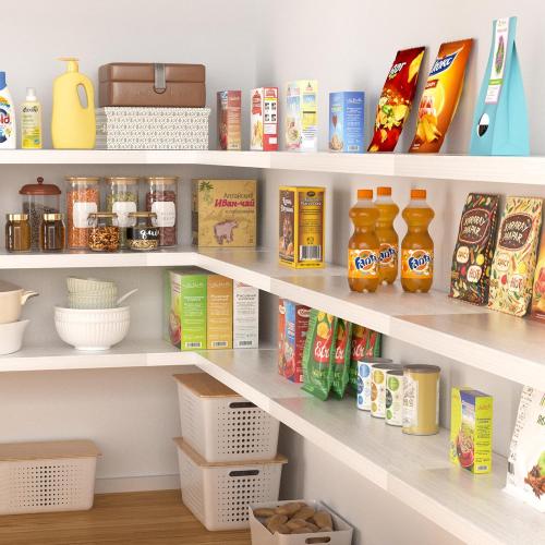 Wire Rack Covers, Foamed PVC Wire Shelf Covers for Pantry Removable Closet Cabinet Bathroom Kitchen Shelving Decoration(White,33x16 inch)