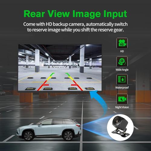 [4 64G] Android 13 Car Stereo with Wireless Apple Carplay & Android Auto for Honda Accord 2008-2013 10.1 Touchscreen Radio Upgrade with AHD Camera,GPS Navigation,SWC,WiFi,FM,Bluetooth