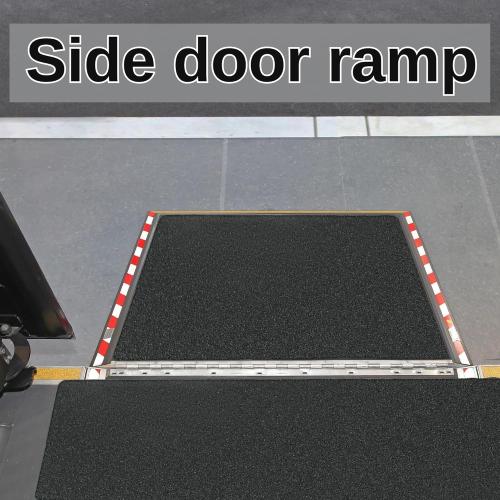 CHUANGSEED 12-Pack Non-Slip Outdoor Stair Treads Grip Tape 12'' x 30'', Heavy Duty Black Grit Anti-Slip,High Traction Adhesive Treads Suitable for Most Slippery Surfaces