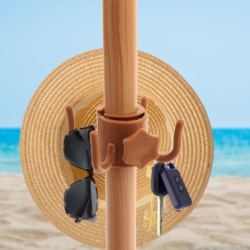 6.5ft Patio Umbrella with Fringe, Beach Umbrella, Fringe Umbrella Outdoor Patio with Hanging Hook, Tilting Aluminum Pole, UV 50 , Fiberglass Ribs, Elegant Cream