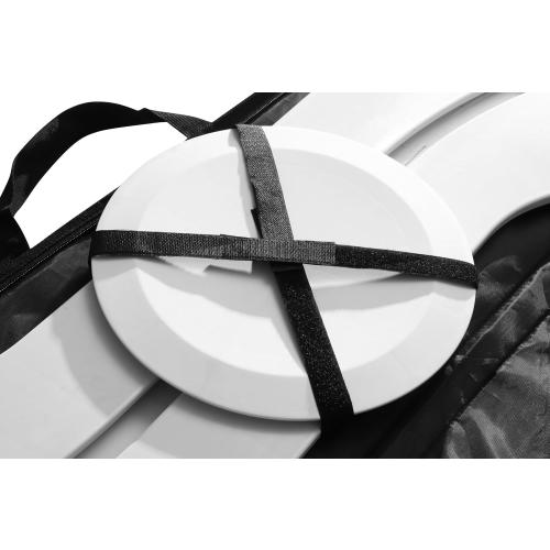 Mobility Transfer Board with Sliding Disk, FSA Eligible, Patient Transfer System for Wheelchair Users, No-Lift Design