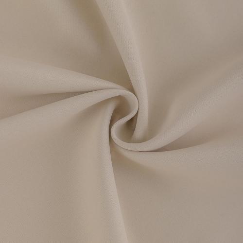 DONREN Sand 60 inch Wide Pinch Pleated Blackout Curtains with Hooks - 95 inch Length Room Darkening Thermal Insulated Window Curtain Panels for Patio Sliding Glass Door,Pack of 2