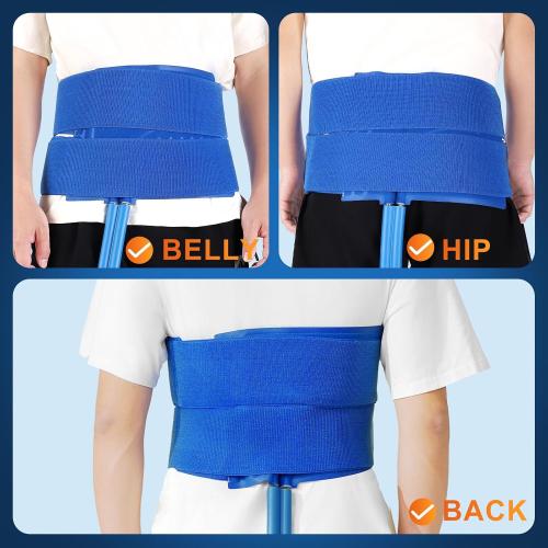 Ice Machine for Back Hip Belly Surgery | Wireless Remote & Temp Monitor | Adjustable Timer & Power-Saving Mode & LED Screen, Replacement Cold Therapy Compression Pad, Cryotherapy Pain Relief