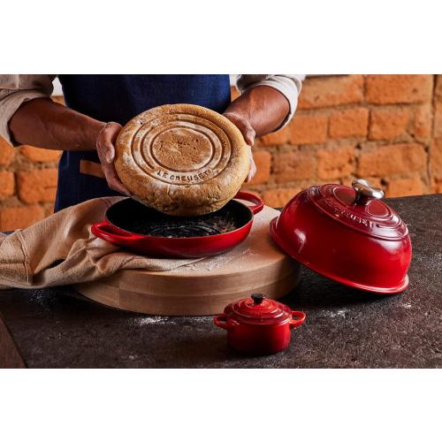 Le Creuset Enameled Cast Iron Bread Oven, Cerise