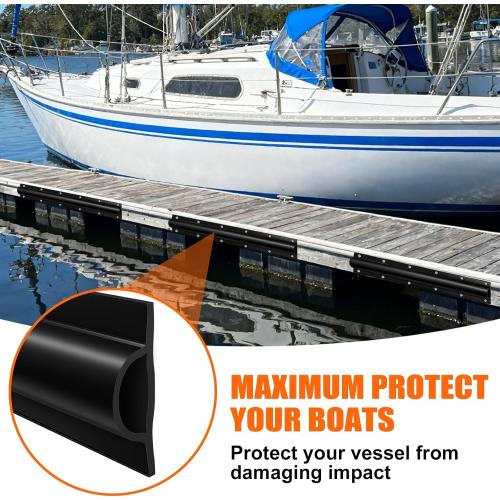 5 Park and 10 Park Dock Edging 10 Feet/20 FeetBoat Dock Bumpers for Dockside and Edge,Dock Greater Protector Rub Rail for Boats
