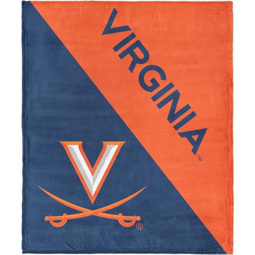 Northwest NCAA Silk Touch Throw Blanket, Ultra Soft Plush Polyester, Lightweight Warm Decorative Fan Gift, 46 x 60 in