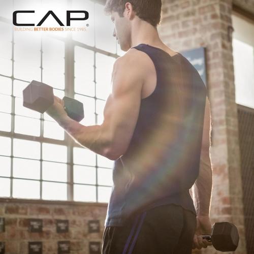 CAP Barbell Coated Hex Dumbbell Weight - Single | 10-120 lbs | Multiple Options