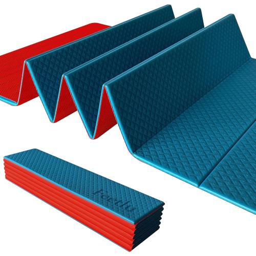 Foldable Yoga Exercise Mat – Lightweight, Anti-Slip, and Easy to Store for Yoga, Pilates, Home Workouts, and Floor Exercises