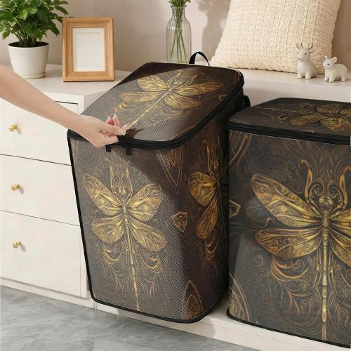 2pcs closet organizers and storage under bed,clothing blanket sweater sheet bedding comforter duvet quilt pillow toy storage bags with lids,dorm room essentials for containers 95L
