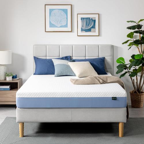 ZINUS Cooling Essential Memory Foam Mattress [NewVersion], Fiberglass Free, Medium Feel, Breathable Cooling Layers, Certified Safe Materials