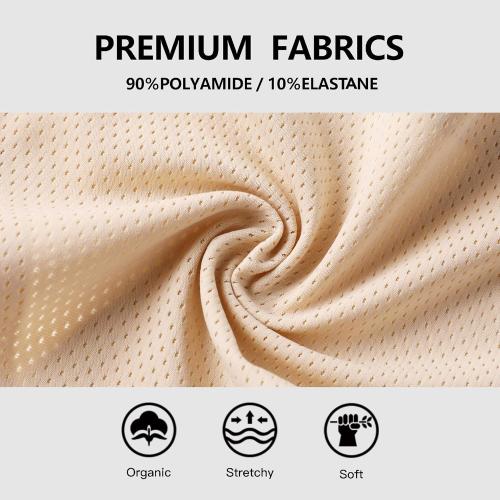 voenxe Seamless Women Underwear Thongs,No Show Ladies Thong,No Line Workout Breathable Comfortable Panties,Soft Undies,5-Pack