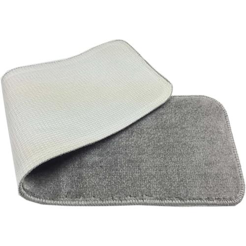 Stair Tread Treads Indoor 7 inch x 24 inch Machine Washable Skid Slip Resistant Carpet Stair Tread Treads Comfy Collection (Set of 13, Grey)