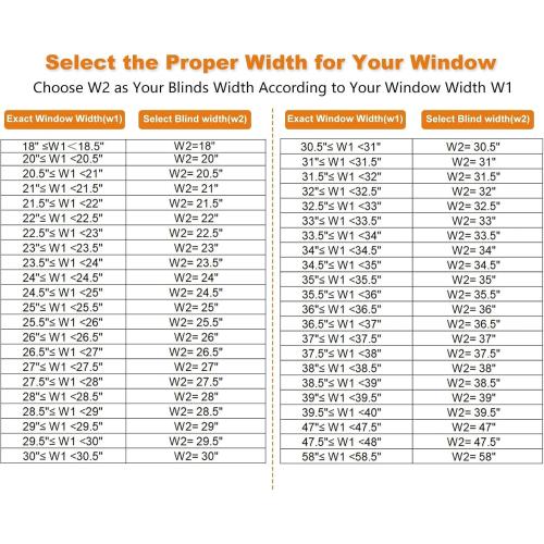 Persilux No Tools No Drill Blackout Cellular Shades for Windows Cordless Top Down Bottom Up Honeycomb Blinds,Easy to Install Cellular Blinds for Indoor Windows, White, 38.5 W x 64 H