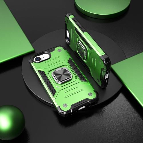 for iPhone 16e & iPhone 17e Case with Screen Protector for Men Women,Hybrid Drop Test Cover with Car Mount Kickstand Slim Fit Shockproof Protective Sturdy Case for iPhone 16e/17e 6.1,Green