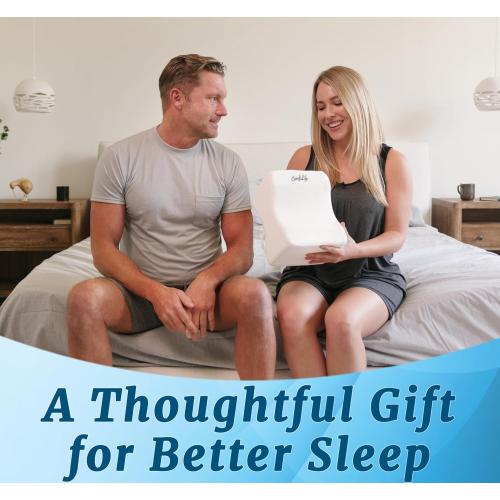ComfiLife Orthopedic Knee and Leg Pillow for Side Sleepers Sleeping - 100% Polyurethane Foam for Back Pain, Hip Pain Relief