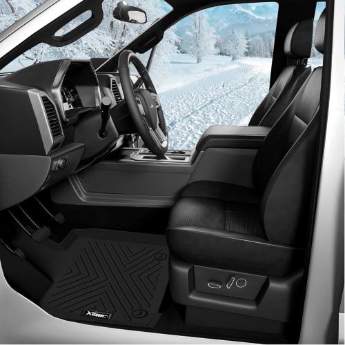 Floor Mats for 2021-2025 Chevrolet/Chevy Tahoe/GMC Yukon 7 Seater with Trunk Mat All Weather TPE Rubber Cargo Liner Full Set for Chevrolet Tahoe/GMC Yukon Accessories (Not for Yukon XL)