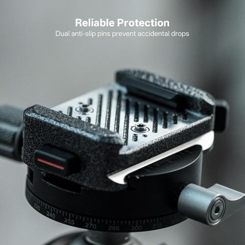 PGYTECH Quick Release Plate & Clamp V2 Arca Swiss Camera Mount Adapter