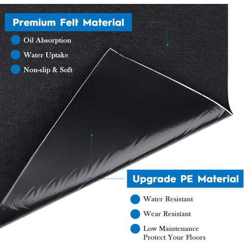 LWFCOEE Horse Stall Mat 4x6 Ft Large Horse Stable Mat Absorbent Non-Slip Washable Floor Mat for Horses Livestock Stables Barns Kennels Garages, Easy to Clean