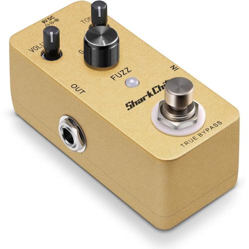 SharkChili Fuzz Single Effect True Bypass For Electric Guitar Overdrive (without power supply)