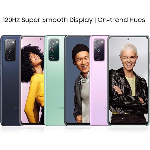 Samsung Galaxy S20 FE 5G Cell Phone, Factory Unlocked Android Smartphone, 128GB, Pro Grade Camera, 30X Space Zoom, Night Mode, US Version, Cloud Mint Green