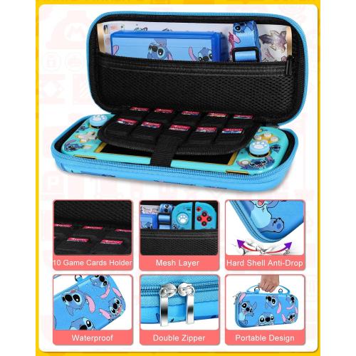 Xinocy for Nintendo Switch Lite Accessories Bundle