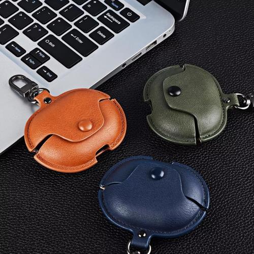 Headphones Cases for Huawei Free Clip 2 Case Cover,Earphone Protective Cover,Scratch-Proof,Shock-Proof Business PU Leather Cases Covers for Huawei Free Clip 2