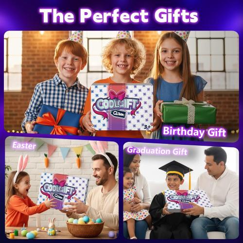 16 Led Drawing Board for Kids with 18 Tracing Stencils - Light up Led Note Board, 2026 Birthday Gifts for Boys Girls Ages 5 6 7 8 9 10 12  Year Old, Magic Glow Art Toys for 6 7 8 9 10 Year Old, 39PCS