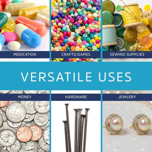 GPI - 4 x 5 Zip Bags, 1000 Count, 2 Mil, Clear Plastic Reclosable Zipper Poly Baggies, with Resealable Zip Top Lock Seal, for Jewelry, Coins, Pills, Candy, Beads, Seeds & More.