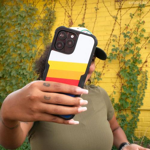 Smartish® iPhone 16 Pro Max Protective Magnetic Case - Gripzilla Compatible with MagSafe [Rugged   Tough] Heavy Duty Armor Cover Drop Tested Protection for Apple iPhone 16 Pro Max - Moving Mountains