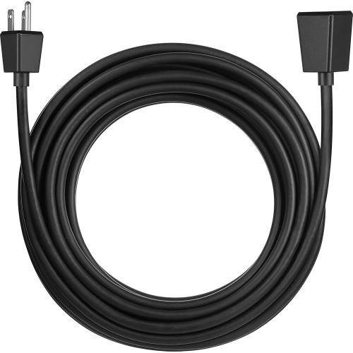 Insignia - 25' Extension Power Cord - Black