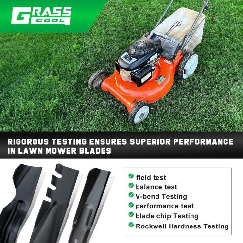 21 inch Mower Mulching Blade for Craftsman Husqvarna Poulan 7021P 406712 532406712 165833 175064 189028 532189028 21''Deck Push Lawn Mower