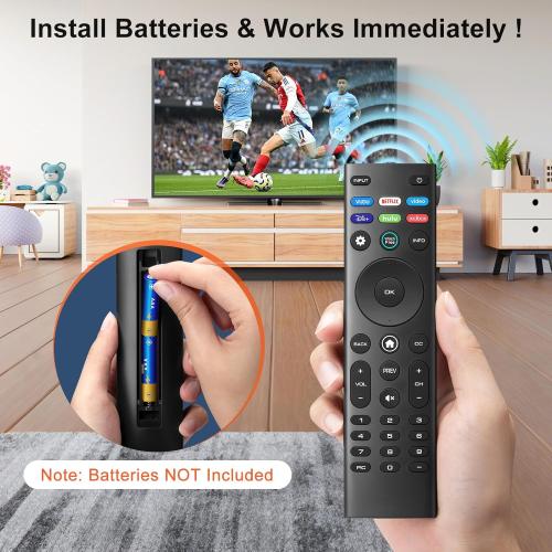 for VIZIO-Smart-TV-Remote-Replacement,Universal control XRT140 for VIZIO All LED LCD HD 4K UHD HDR Smart TVs