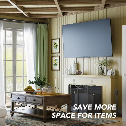 Full Motion TV Wall Mount Bracket for Most 32-85 inch TVs,TV Mount with Dual Articulating Arms,Tilt/Swivel/Extension/Leveling,Fits 8” 12” 16 Studs,Max VESA 600x400mm, Holds up to 132lbs