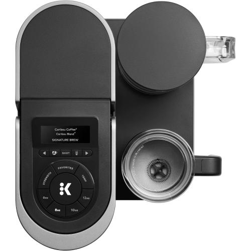 Keurig K-Café SMART Single Serve Coffee Maker with WiFi Compatibility, Latte and Cappuccino Machine with Built-In Frother, 6 Brew Sizes, Black (missing parts)