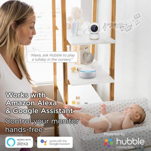 Motorola Halo  Video Baby Monitor – Two Infant Wi-Fi Cameras with Overhead Crib Mount - 4.3-Inch Color Screen with Infrared Night Vision (Renewed)